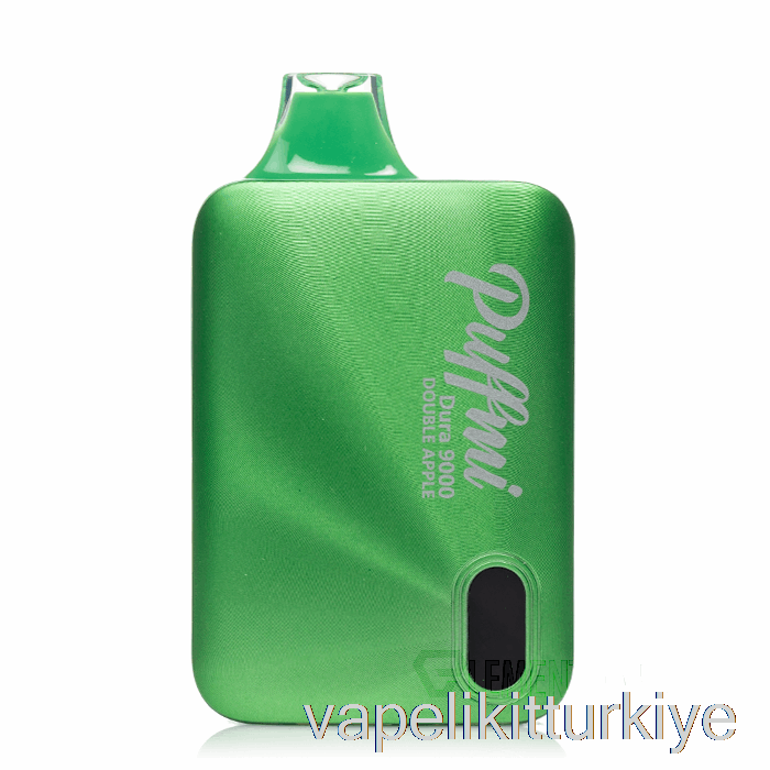 Vape Elektronik Sigara Pufmi Dura 9000 Tek Kullanımlık çift Elma